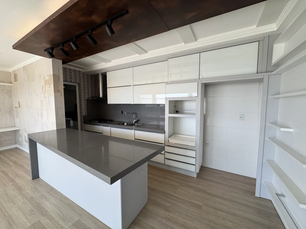 Cozinha integrada com ilha
